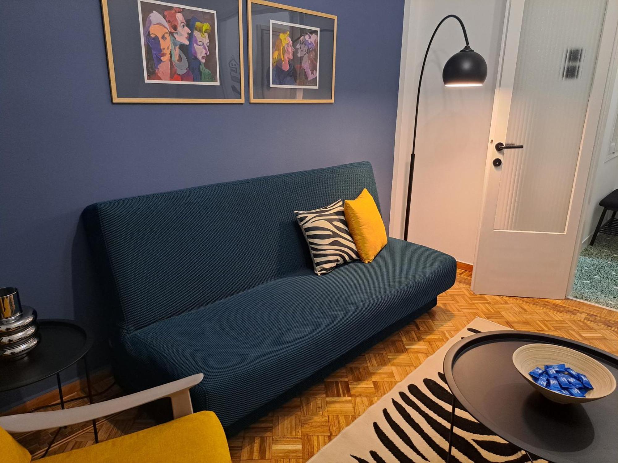Stylish City Center Apartment Serres Extérieur photo