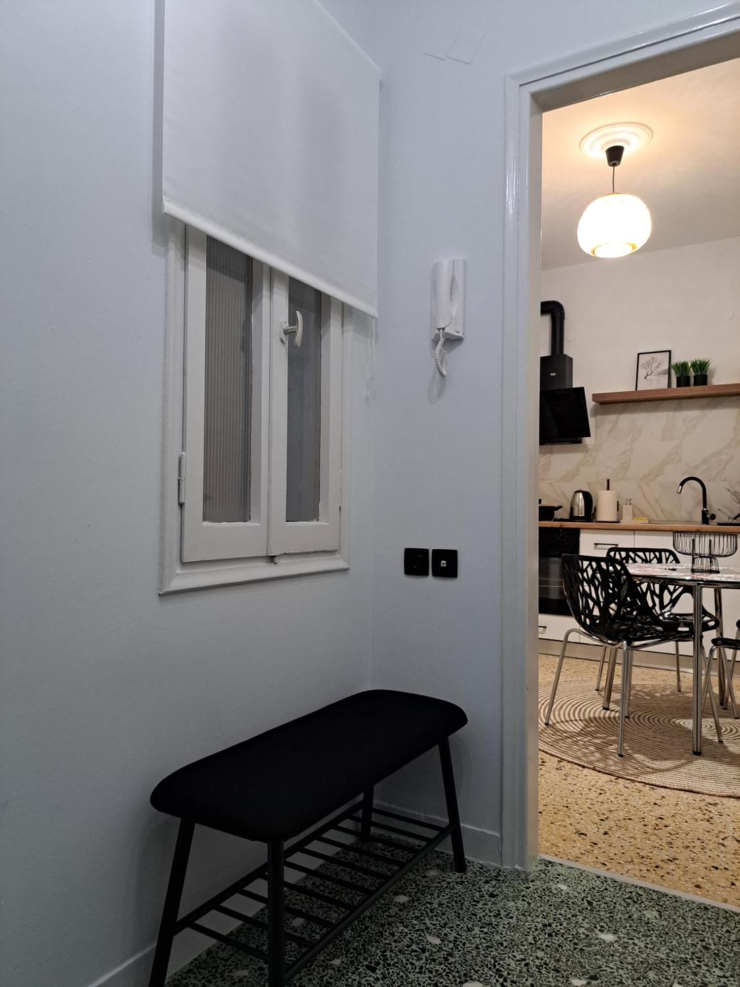 Stylish City Center Apartment Serres Extérieur photo