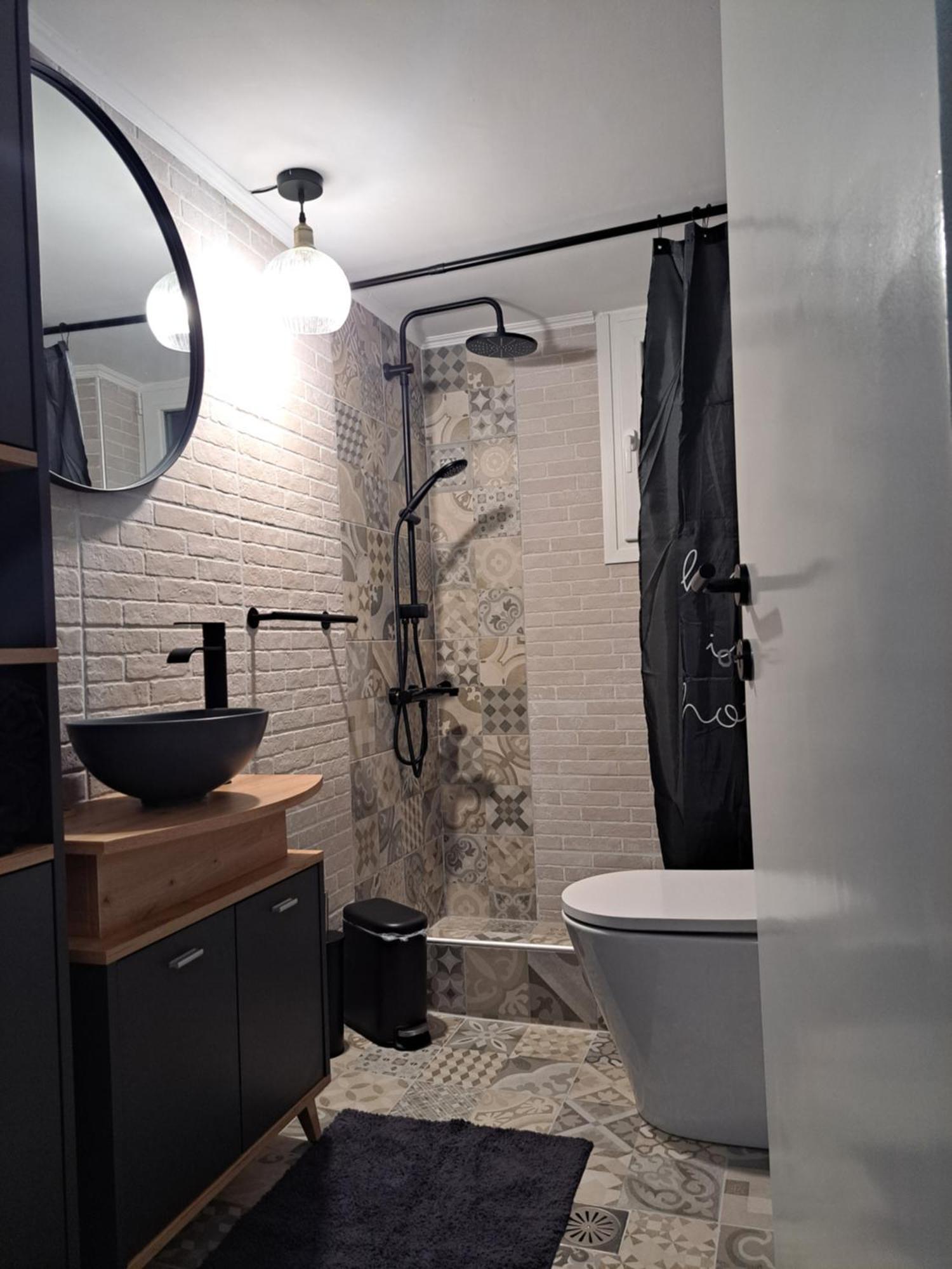 Stylish City Center Apartment Serres Extérieur photo